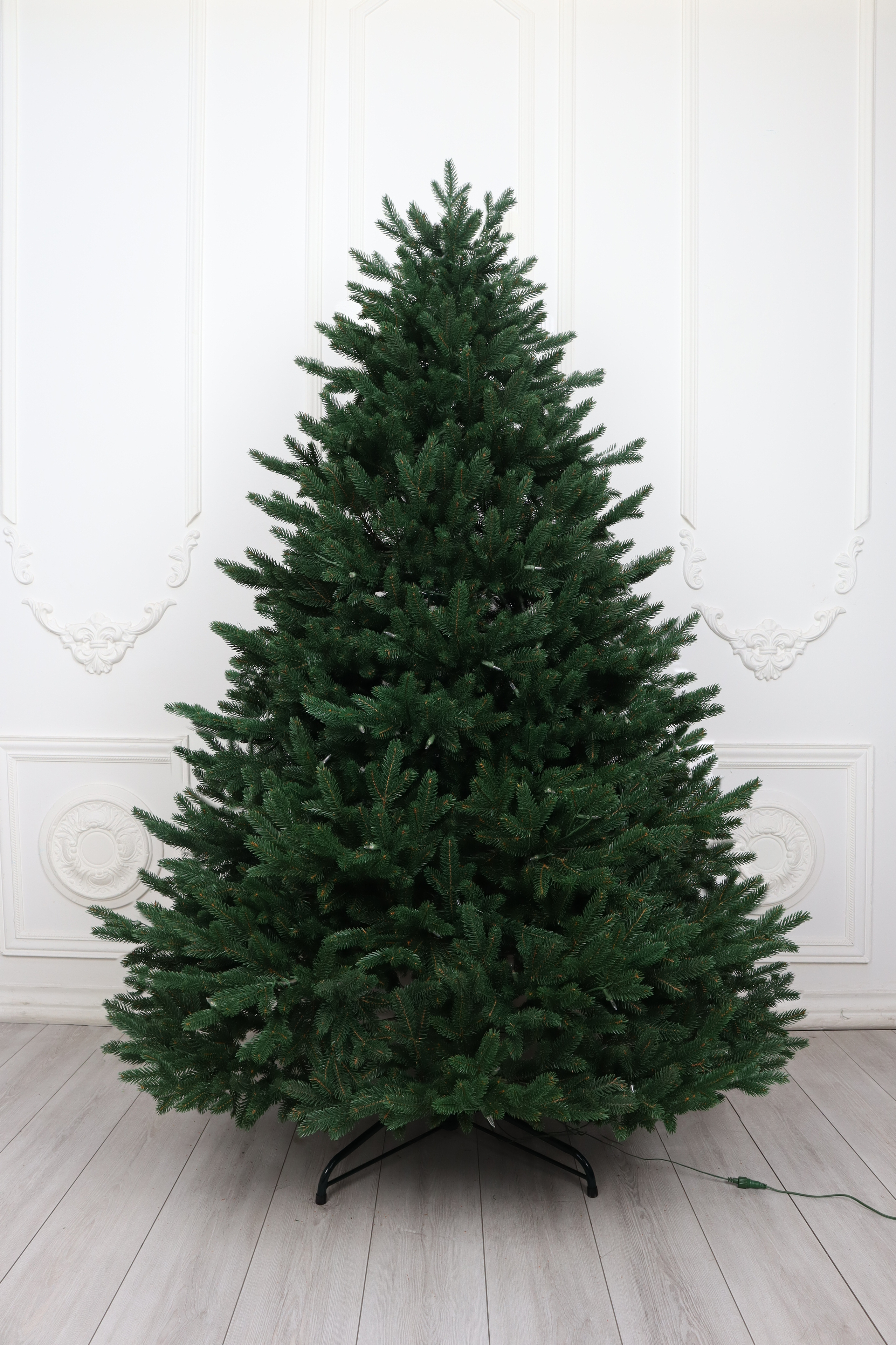 Ель "Финская Премиум" зонтик с гирляндой