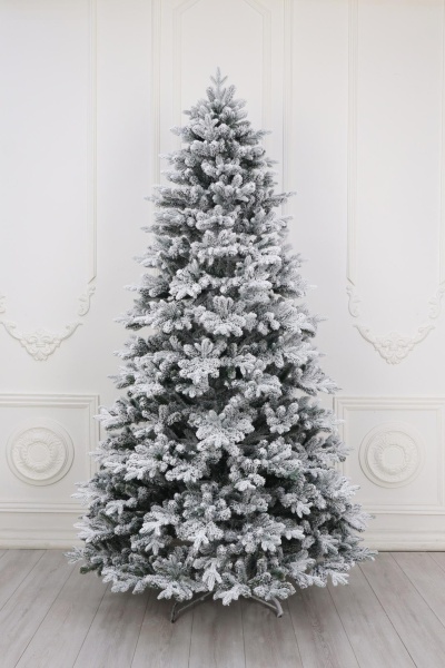 Ель "Испанская" заснеженная (зонтик) 2,4 м