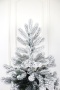 Ель "Венецианская" заснеженная (зонтик) 1,9 м