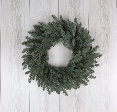 Рождественский венок "Датский голубой" Рождественский венок "Датский голубой"