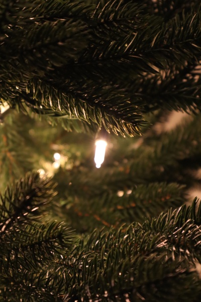 Ель "Финская Премиум" зонтик с гирляндой 2,35 см