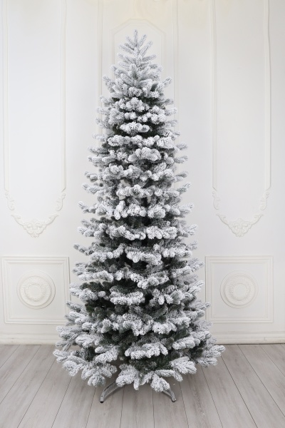 Ель "Венецианская" заснеженная (зонтик) 2,4 м